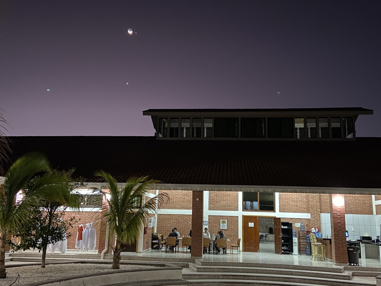 Courtyard at Night